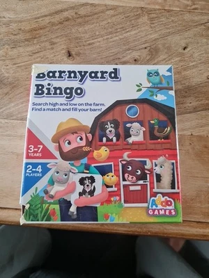 Addo Games Barnyard Bingo Board Game. Search High And Low To Find a Match - Image 1 of 3