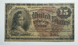 15 Cent US Fractional Currency, 4th. Series - Picture 1 of 2
