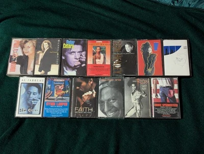 Mixed Assorted 13 Cassette Lot - 80s Singer-Songwriter Pop/Rock READ DESCRIPTION - Image 1 of 4