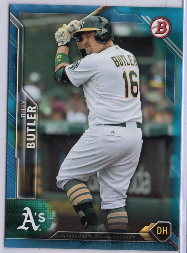 2016 Bowman Blue #63 Billy Butler #'d 149/150 - Image 1 of 2