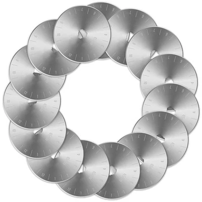 45mm Rotary Cutter Blades (15 Pack) Fits Olfa, Martelli Blades and More - Image 1 of 4