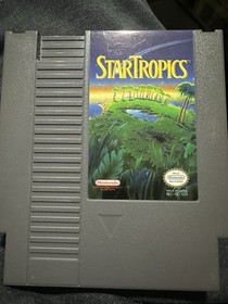 Startropics Nintendo NES Authentic Game Tested Cleaned