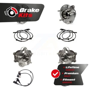 Front Rear Wheel Hub Bearing Sensor Kit For 2007-2008 INFINITI G35 with Harness - Picture 1 of 1