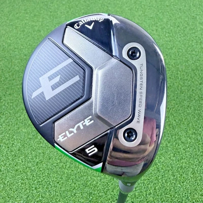 Callaway Elyte 5 Wood RH 18° Loft Vanquish 5R Regular Flex Shaft Golf Pride Grip - Image 1 of 4