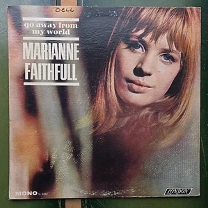 VTG Marianne Faithful Go Away From My World Vinyl Record 12" LP LL 3452 MONO - Imagen 1 de 13
