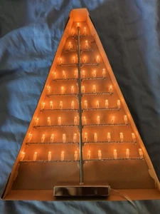 IKEA Glansa Lit Tabletop Tree Light by Anna Efverlund 2004 Rare HTF Lamp Xmas - Bild 1 von 2