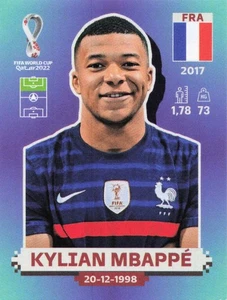 FRA19	Kylian Mbappé	France # Panini FIFA World Cup Qatar 2022 - Bild 1 von 2