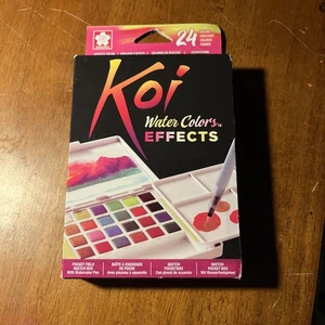 Sakura Koi Watercolor Pocket Field Sketch Box - 30 Colors-Assorted Colors - XNCW - Picture 1 of 3