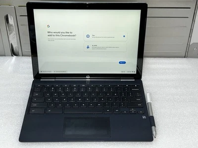 HP Chromebook X2 12" Touch 1280*1800 Intel M3 4GB 32GB m3-7y30 White  Laptop - Image 1 of 4