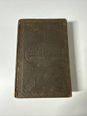 Dr. Chase's Recipes: Or Information For Everybody: 800 Practical Recipes 1866 - Imagem 1 de 4