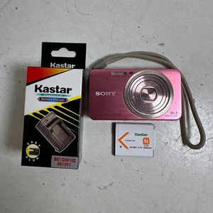 Sony Cyber-Shot DSC-W630 pink 16.1MP tragbare Bulit-in-Flash Digitalkamera - Bild 1 von 15