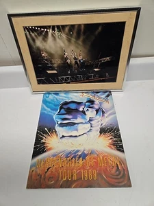 Judas Priest 1988 Mercenaries Of Metal Tour Programma di 30 pagine e quadro incorniciato - Foto 1 di 6
