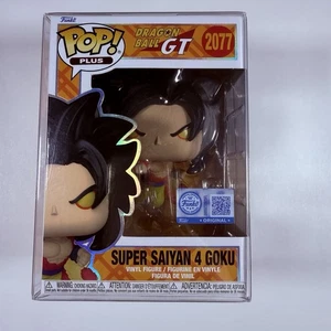 Funko Pop Plus Super Saiyan 4 Goku Dragonball GT New Protector Original 2077 - Foto 1 di 4