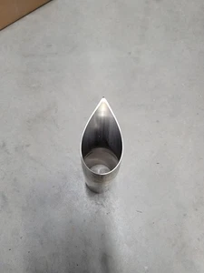 Tubo de escape de acero inoxidable con punta de desgarro de 3,0" *OFERTA POR DEFECTO* Leer descripción - Imagen 1 de 16