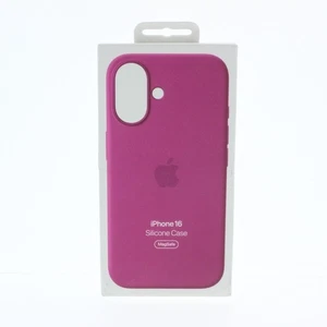 Apple Silicone Case for iPhone 16 with Magsafe Fuchsia MYY53ZM/A Authentic - Picture 1 of 2