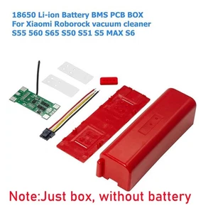 18650 Li-ion Battery Box & 20A BMS for Roborock S55 560 S65 S50 S51 S5 Max S6 - Picture 1 of 10