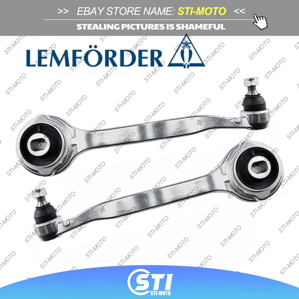 LEMQUIRE 2x Brazo de control inferior delantero para Mercedes C300 E350 C250 2043304411+4311 Foto 1 de 4