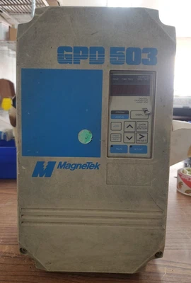 Magnetek AC Drive GPD 503 DS316 3-PHASE 460V **SEE DETAILS** (VR9) - Image 1 of 4