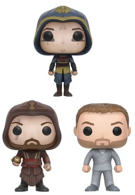 Assassin's Creed Película Funko Pop Figura Vinilo Paquete: Aguilar, Callum & - Imagen 1 de 4