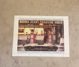 TUVA -NORMA JEANS ROAD SIDE DINER -MINIATURE SHEET MNH - Picture 1 of 1