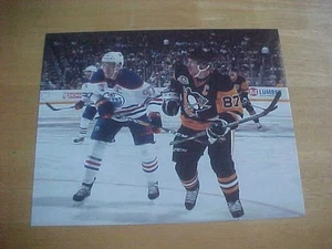 Connor McDavid VS Sidney Crosby 8X10 Color Glossy Photo FREE SHIPPING 3/more - Picture 1 of 1