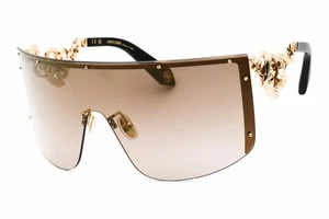 ROBERTO CAVALLI SRC015M 300G Sunglasses Gold Frame Brown Gold Gradient Lens 99mm - Picture 1 of 5
