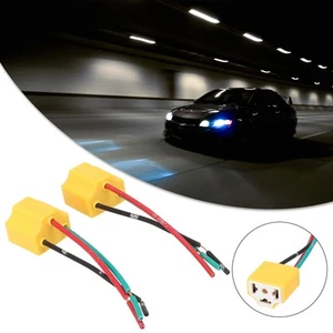Headlight Socket Light Bulb Outlet Headlight Socket Bulbs Led Lights Yellow - Picture 1 of 12