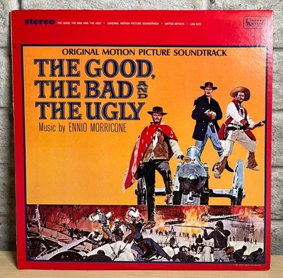 THE GOOD, THE BAD & THE UGLY OST LP UAS 5172 / Liberty LO-5172 80s Reissue VG/NM - Image 1 of 4