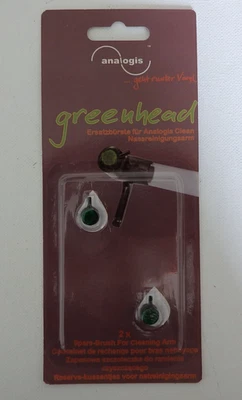 analogis Clean greenhead Ersatzbürste Doppelpack für Nassreinigungsarm 6372 NEU - Bild 1 von 4