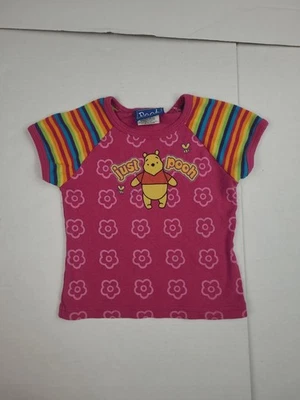 Vintage Winnie The Pooh Girl’s Size 4T Toddler Shirt Pink Disney Jerry Leigh  - Image 1 of 4