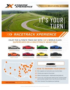 xtreme xperience voucher - Picture 1 of 1