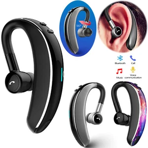 Bluetooth Earphone Wireless Earpiece Noise Canceling Hands-free Call Earbud - Picture 1 of 20