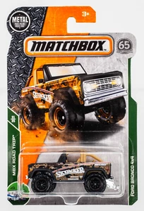 2018 Matchbox #112 Ford Bronco 4x4 MATTE BLACK | SKYJACKER | FSC - Picture 1 of 1