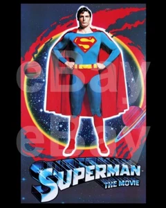 Superman The Movie (1978) Poster 10x8 Photo - Picture 1 of 1