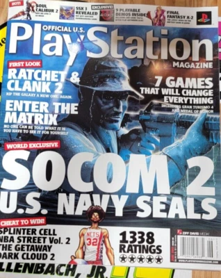 Official US PlayStation Magazine Issue 69 June 2003 With Demo Disc Socom 2 - Image 1 of 4