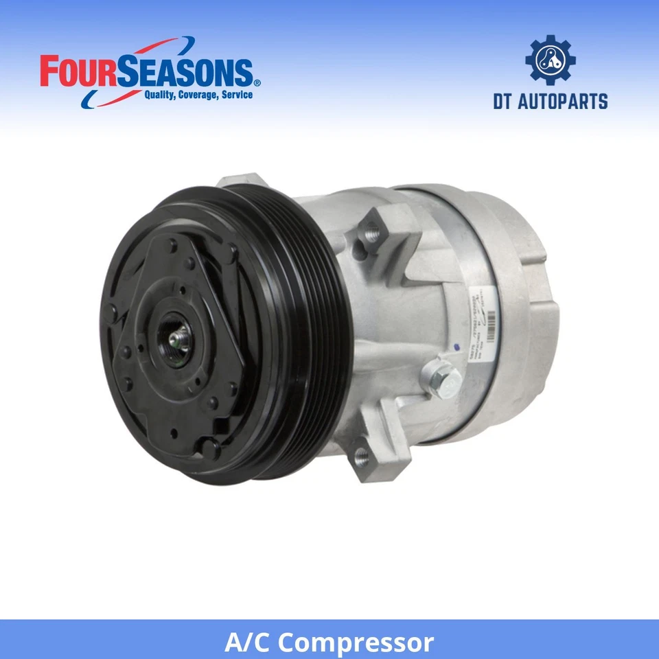 Compresor de aire acondicionado Buick Somerset 1987 3,0 L V6 4 estaciones Foto 1 de 4