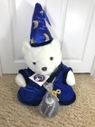 1999 DAYTON HUDSON'S SANTA BEAR W/ TAG - MERLIN WIZARD WITH 8 BALL - RARE!Retire