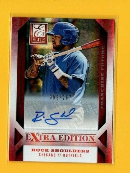 D14167 2013 Elite Extra Edition Franchise Futures Signatures Rock Shoulders/267  - Image 1 of 1