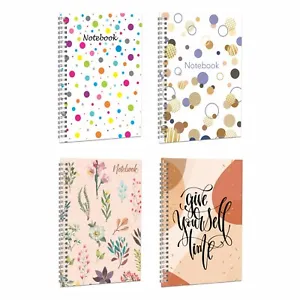 Wiro Notebook A5/A4 New Hardback Lined Notepad Notes Journal Diary School Home - Picture 1 of 19