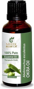Okra Samenöl - (Abelmoschus esculentus) - 10-30 ml - 100% therapeutische Qualität ätherisch - Bild 1 von 6