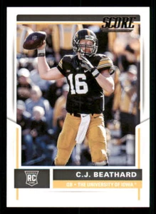 2017 Score #401 C.J. Beathard RC - Picture 1 of 2