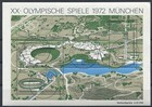 Bund Block 7 gestempelt 4 x Vollstempel EST München Gummi Olympische Spiele BRD 