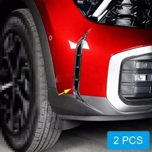 Carbon Fiber Front Bumper Air Vent Cover Trim For 2023 Kia Sportage X-Line X-Pro - Bild 1 von 7