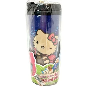 Ever Rich exklusiver Hello Kitty Reise Tourist Farbwechsel Becher isoliert  - Bild 1 von 7