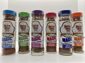 FRESH Magic Chef Paul Prudhomme's Magic Seasoning 6 Gläser Set Variety Pack Lot - Bild 1 von 15