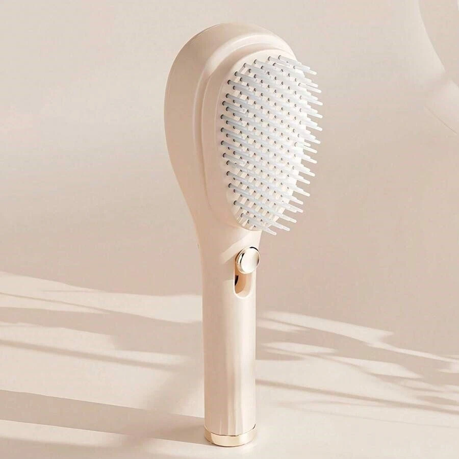 Hair Brush Self-Cleaning Hair Brush for Woman Comb Telescopic Hair Brush - Image 1 of 4