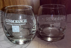 Pair Of Glenmorangie Single Malt Scotch Whiskey Glasses/Barware/B11 - Picture 1 of 8
