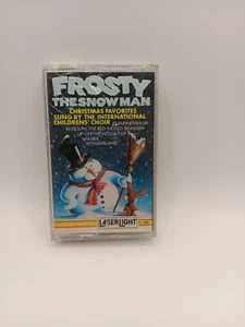 Frosty The Snow Man Cassette Tape Laser Light Christmas Holiday Rudolph  - Picture 1 of 4