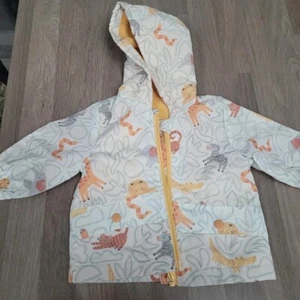 Girls/Boys Jungle Themed Light Weight ANARAK AGE 0-3 Months NEVER WORN - Picture 1 of 4