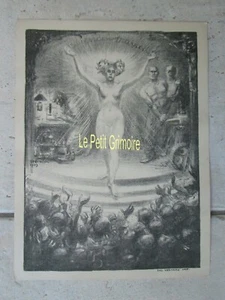 Programme musical de 1903 illustré par STEINLEN (32 X 24 cm) - Imagen 1 de 2